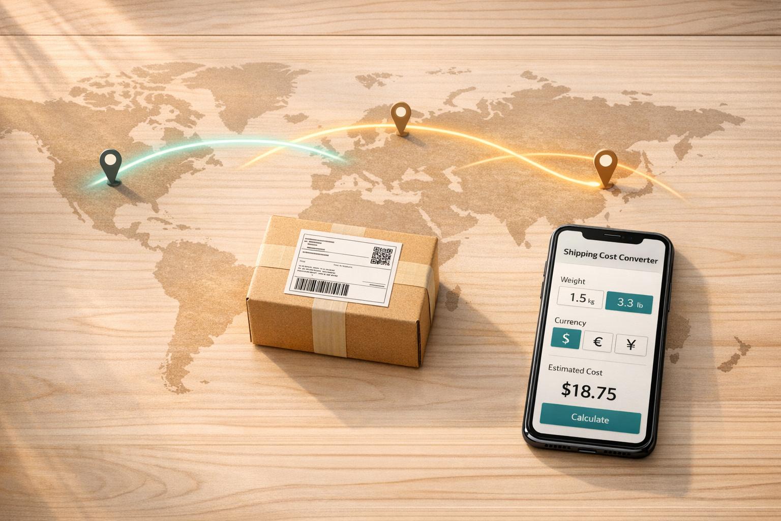 E-commerce Shipping Cost Converter